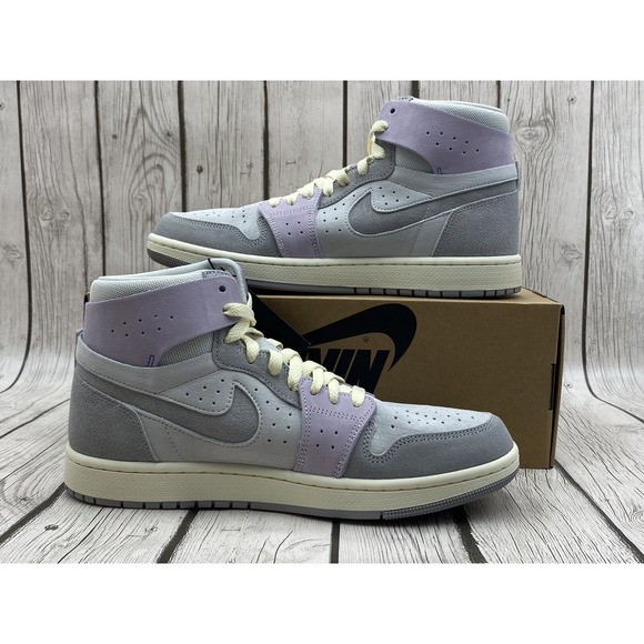 Nike Women's Air Jordan 1 High Zoom Comfort 2 'Barely Grape' Size 10 DV1305 005 - Picture 2 of 8